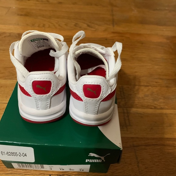 PUMA (Red and white) toddler sneakers - Picture 5 of 7
